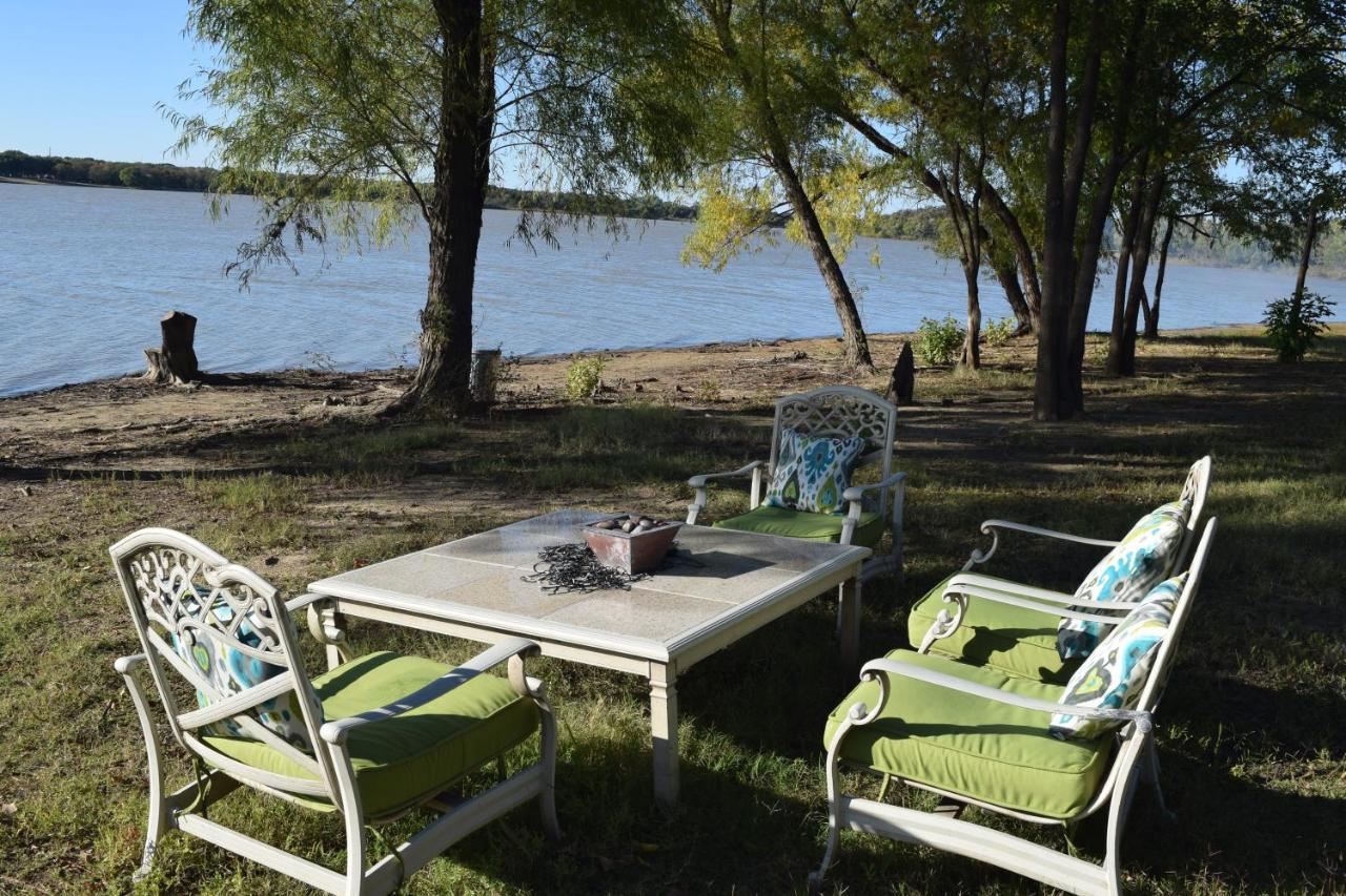 Little Elm Lake Front Cottage מראה חיצוני תמונה
